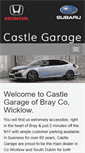 Mobile Screenshot of castlegarage.ie